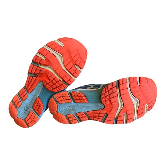 ASICS Womens Gel-Nimbus 21 Blue Coral SkyLight‎ FlyteFoam Running Shoes Size 7 - Picture 5 of 6